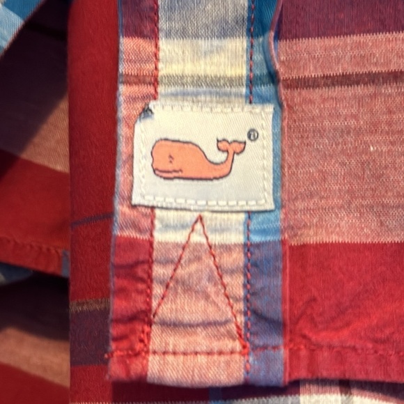 Boys Vineyard Vines by Shep & Ian Slim Fit Murray Shirt 100% Cotton Size Large - Picture 10 of 13